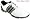 White/Black/Metallic Silv