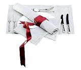 Set of 6 Pure Linen Napkins