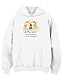 Childhood - Not Leaving 'Til We're Heaving - White Pullover Hoodie