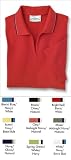 Outer Banks Women's Active Pinpoint Pique Polo, XL, Bright Red/Black/White
