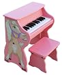 25 Key Toy Piano Pals w/ Bench - Pink Horse
