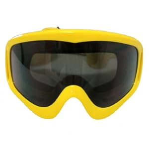 Yellow Snow Goggles Ski Snowboard Jamaican Bobsled Cool Runnings Winter New