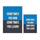 Sometimes you win A5 and A6 Sized Hard Bound Notebook Combo By QuoteSutra RS.400.00 (50.00% Off) - Amazon