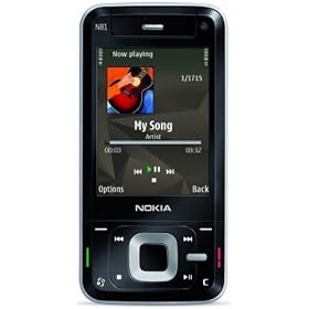 Nokia N81 Unlocked Phone with MicroSD Slot, 2 MP Camera, Wi-Fi, and Media Player--U.S. Version Version with Warranty (Graphite Gray)