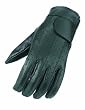 Raider Black Large Leather Summer Vented Motorcycle Gloves
