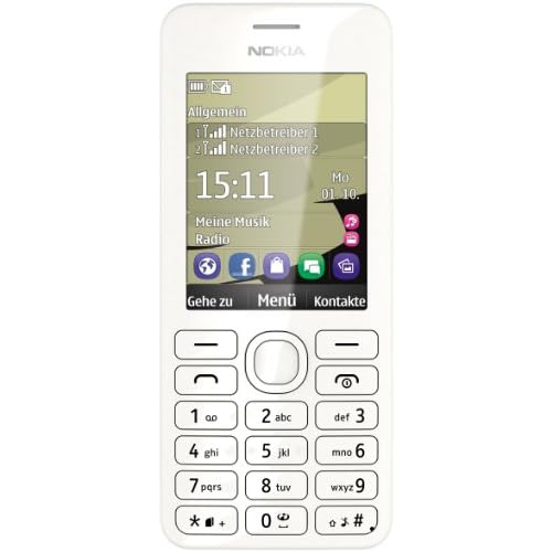 T�l�phone GSM NOKIAASHA206BLANC