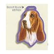 Basset Hound Luggage Tag