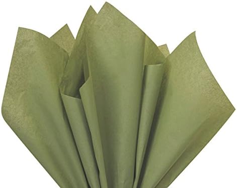 Tapestry Green Tissue Paper Ream 480 Sheets Wholesale Packaging Gift Wrap