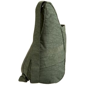 AmeriBag X-Small Distressed Nylon Healthy Back Bag Tote