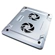 Notebook Laptop Cooling Fan Chill Pad Dual Fan Cooler with Bonus built in USB 2.0 hub 2 Features in 1 for Dell C610 P3, Lattitude C610, C600, Sony VAIO VGN-FE770G, VGN-FS660 by Eforcity