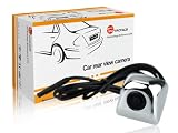 TaoTronics TT-CC04 Universal Car Rear View Flush Mount Backup Camera (Waterproof IP67 / Color CMOS / 170 Degree Viewing Angle / Silver)