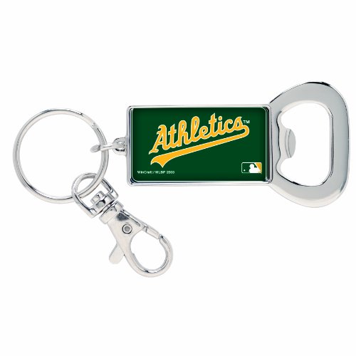 MLB Oakland Athletics Bottle Opener Key Ring