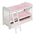 Badger Basket Trundle Doll Bunk Beds with Ladder
