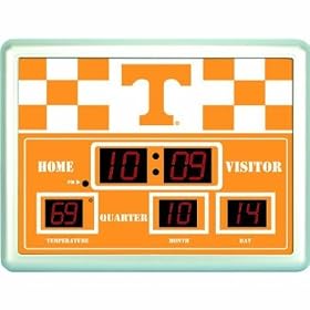 Tennessee Volunteers Scoreboard Clock Thermometer 14 x 19 Scoreboard Clock -U of Tennessee...