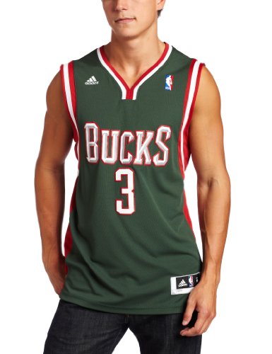 NBA Milwaukee Bucks Brandon Jennings Swingman Jersey (Hunter, Large)
