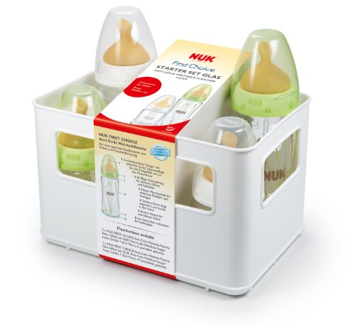nuk glass bottle set