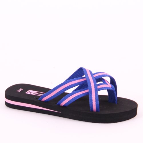 DOOBALLO Kid-Girls' Soft Flip flop Sande