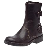 bottes cuir verni Kickers Rocket Boots femme