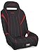 PRP Seats GT/S.E. Suspension Seat for Polaris RZR, Black and Red
