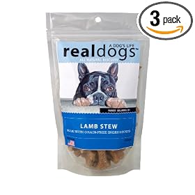 A Dog's Life Lamb Stew Grain-Free Biscuits, 8-Ounce Pouches (Pack of 3)