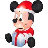 6ft Egg Noggin Disney Mickey Mouse Inflatable Holiday Yard Decoration