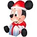 6ft Egg Noggin Disney Mickey Mouse Inflatable Holiday Yard Decoration