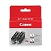 Canon PGI-5 BK 2-Pack Pigment Black Ink Tanks 0628B009