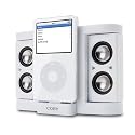 COBY CS-MP57 MP3 Portable Stereo Speaker System I-POD Ready