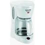 Black & Decker DCM600W 5-Cup Drip Coffeemaker with Glass Carafe, White