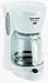 Black & Decker DCM600W 5-Cup Drip Coffeemaker with Glass Carafe, White