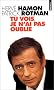 Tu vois  je n'ai pas oubli�