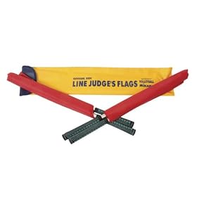 Mikasa Line Judge's Flags, Set of Four with Carrying Case by 