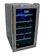 NewAir AW181E 18 Bottle Wine Cooler With Digital Temperature Readout
