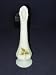 Vintage 1972-1981 Fenton Art Glass "Custard Holly" Handpainted Bud Vase - Signed by Artist Beth Thornton