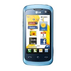LG KM570 Arena II Handy (7,62 cm (3 Zoll) Touchscreen, UMTS, 5 Megapixel, UKW-Radio) blau
