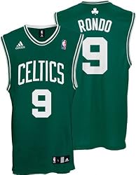 Rajon Rondo Youth Jersey: adidas Green Replica #9 Boston Celtics Jersey