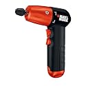 Black & Decker AD600 6-Volt Alkaline Battery 1/4-Inch Hex Cordless Drill/Driver with Accessory Assortment