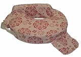My Brest Friend Nursing Pillow Slipcover - Red Flower