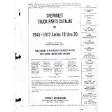 1946 1970 1971 1972 CHEVROLET TRUCK Parts Book List by Chevrolet