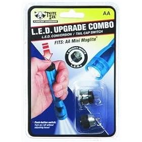 Nite Ize Mini Maglite Led Upgrade Kit with Switch - AA