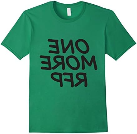Men's One More Rep Mirrored T-shirt for Self-Motivation  3XL Kelly Green