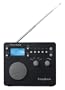 Tivoli Audio SongBook AM / FM Alarm Clock Travel Radio, Black