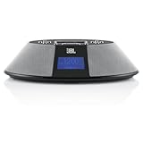 JBL On Time 200P Loudspeaker iPod Dock and Clock Radio for iPhone (Black)