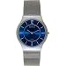 Skagen Men's Blue Face Titanium Mesh Bracelet Watch #233LTTN