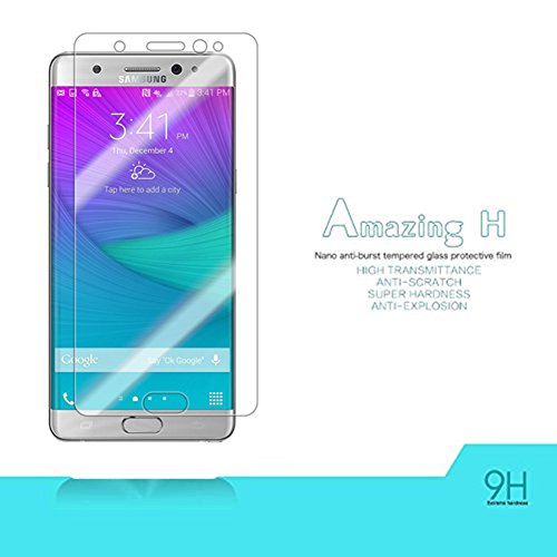 Samsung Galaxy Note 7 Tempered Glass Screen Protector, Monoy 0.33mm, 2.5D, HD, 9H-Hardness Ballistic Tempered Screen Protector LCD Guard Film (Clear Screen Protector)