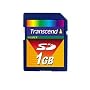 Transcend - Flash memory card - 1 GB - SD Memory Card
