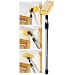 Dustless Technologies 50001 Turbo Drywall Sander with 7-Foot Extendable Pole