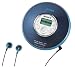 Sony D-NF420PSBLUE MP3/ATRAC3 Psyc CD Walkman with AM/FM Tuner (Blue)