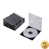 ELECOM CD/DVD�P�[�X CCD-017BK