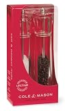 Review Cole and Mason H351080 / Cole and Mason Prism Salt and Pepper Mill Set, Clear Acrylic, Gift set